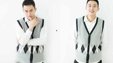 背心马甲成人钩织视频,跟随视频学做时尚背心马甲